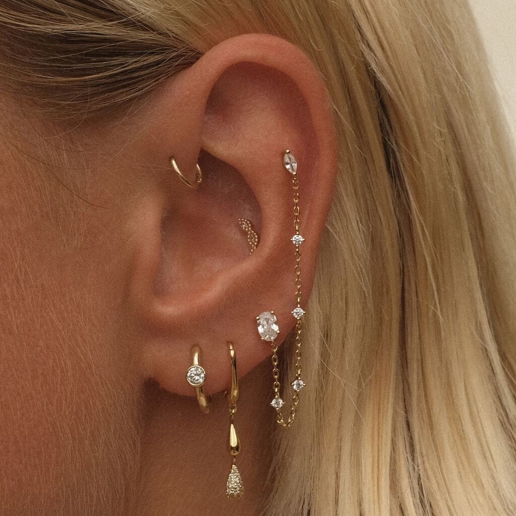 Cam chain earrings