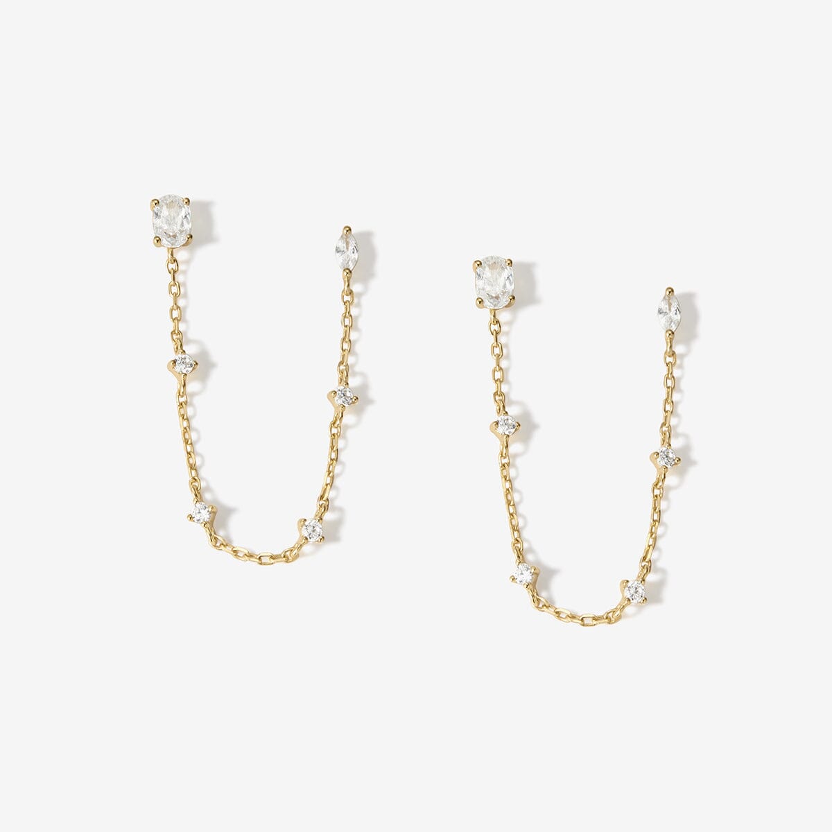 Cam chain earrings