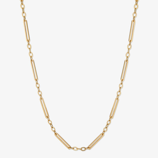 Wang paperclip chain necklace