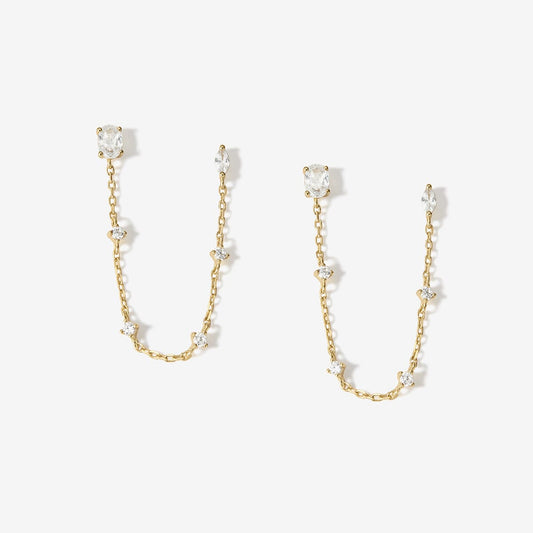 Cam chain earrings