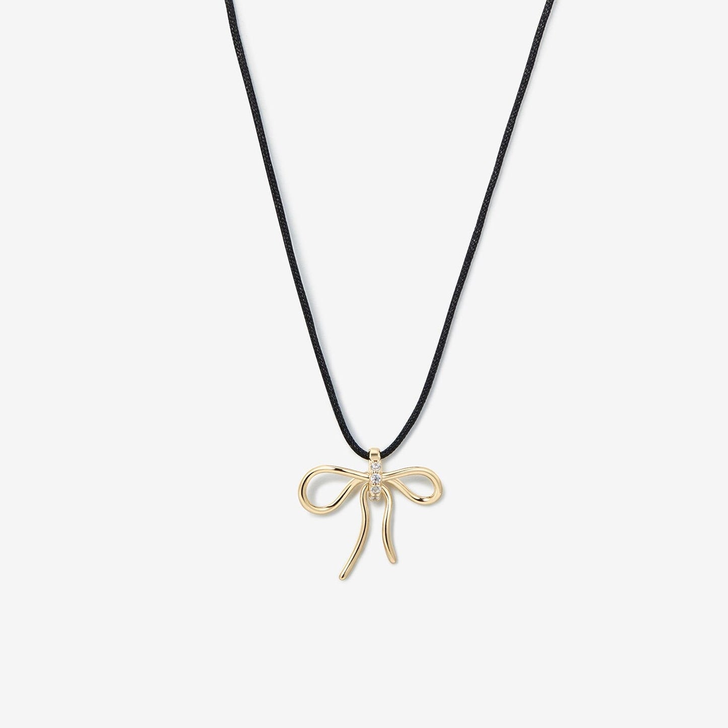 Robert bow necklace