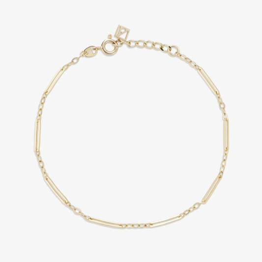 Ford paperclip chain bracelet
